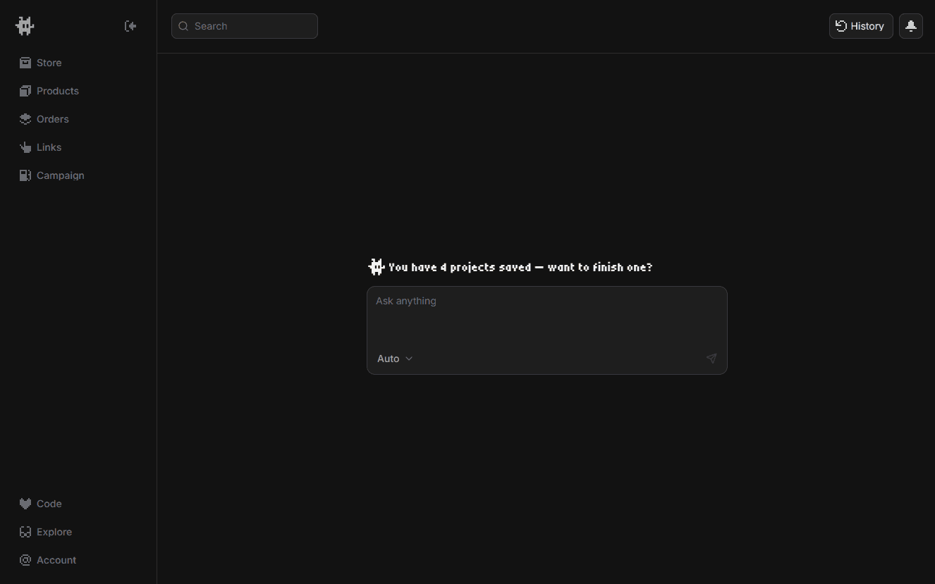 Merline dashboard preview